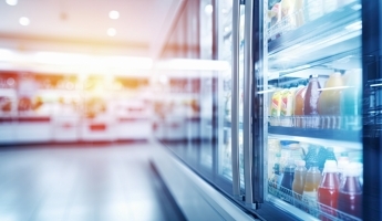 What are the benefits of glass door display refrigerators?