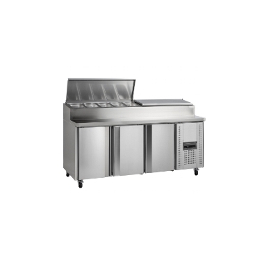 Tefcold SS-P Range Gastronorm Preparation Counter 