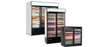 Glass Front Fridges