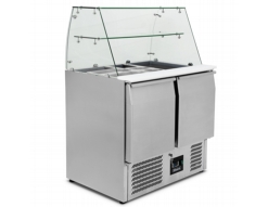 Inomak MQV GASTRONORM BAIN MARIE WITH DOUBLE SNEEZE GUARD & HEATED BASE Inomak MQV GASTRONORM BAIN MARIE WITH DOUBLE SNEEZE GUARD & HEATED BASE