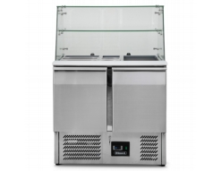 Inomak MIV GASTRONORM BAIN MARIE WITH GLASS STRUCTURE & HEATED BASE Inomak MIV GASTRONORM BAIN MARIE WITH GLASS STRUCTURE & HEATED BASE