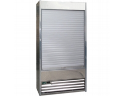 FROST-TECH Stainless Steel Tiered Display with shutter