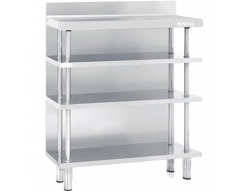 Infrico ME60 BACK BAR SHELVING 600MM DEPTH Infrico ME60 BACK BAR SHELVING 600MM DEPTH