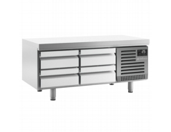 Infrico MSG1400 4 DRAWER LOW HEIGHT GASTRONORM SNACK TABLE 170L Infrico MSG1400 4 DRAWER LOW HEIGHT GASTRONORM SNACK TABLE 170L