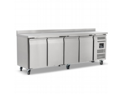 Blizzard HBC4 4 DOOR GN1/1 COUNTER WITH UPSTAND 553L Blizzard HBC4 4 DOOR GN1/1 COUNTER WITH UPSTAND 553L