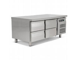 Blizzard SNC2-DRW 4 DRAWER LOW HEIGHT 650MM SNACK COUNTER 214L