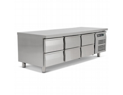 Blizzard SNC3-DRW 6 DRAWER LOW HEIGHT 650MM SNACK COUNTER 317L Blizzard SNC3-DRW 6 DRAWER LOW HEIGHT 650MM SNACK COUNTER 317L