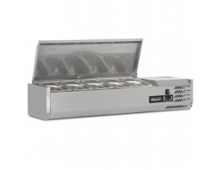 Blizzard TOP1200EN 1/3 GASTRONORM PREP TOP WITH HINGED LID Blizzard TOP1200EN 1/3 GASTRONORM PREP TOP WITH HINGED LID