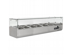 BLIZZARD TOP1500CR 1/3 GASTRONORM PREP TOP WITH GLASS BLIZZARD TOP1500CR 1/3 GASTRONORM PREP TOP WITH GLASS