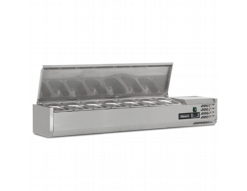 Blizzard TOP1500EN 1/3 GASTRONORM PREP TOP WITH HINGED LID Blizzard TOP1500EN 1/3 GASTRONORM PREP TOP WITH HINGED LID