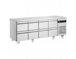 Inomak PN2222-HC 8 DRAWER 1/1 GASTRONORM COUNTER 583L