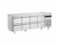 Inomak PN2222-HC 8 DRAWER 1/1 GASTRONORM COUNTER 583L Inomak PN2222-HC 8 DRAWER 1/1 GASTRONORM COUNTER 583L