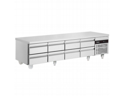 Inomak PWN3333-HC 8 DRAWER LOW HEIGHT 620MM SNACK COUNTER 334L Inomak PWN3333-HC 8 DRAWER LOW HEIGHT 620MM SNACK COUNTER 334L