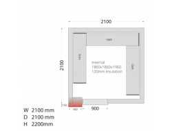 Tefcold CRNF2121