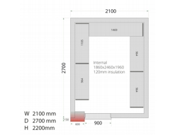 Tefcold CRNF2127