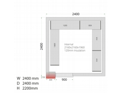 Tefcold CRNF2424