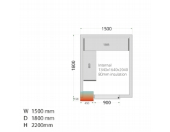 Tefcold CRPF1518