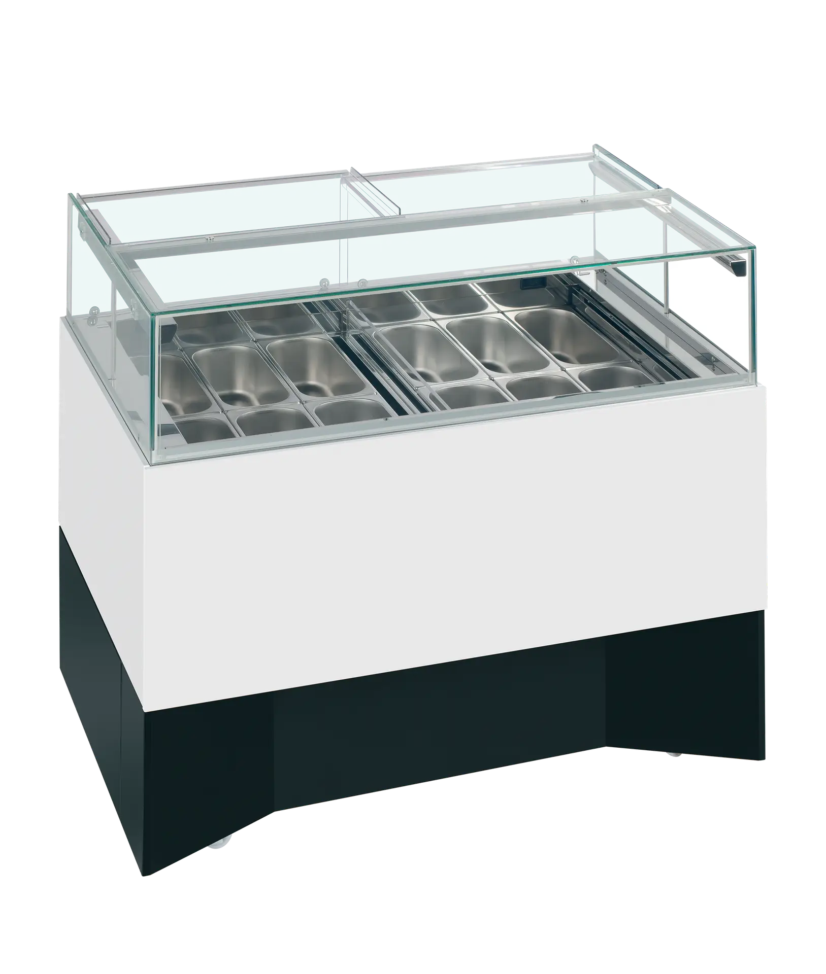 ISA DELTA RV Ventilated Scoop Ice Cream Display