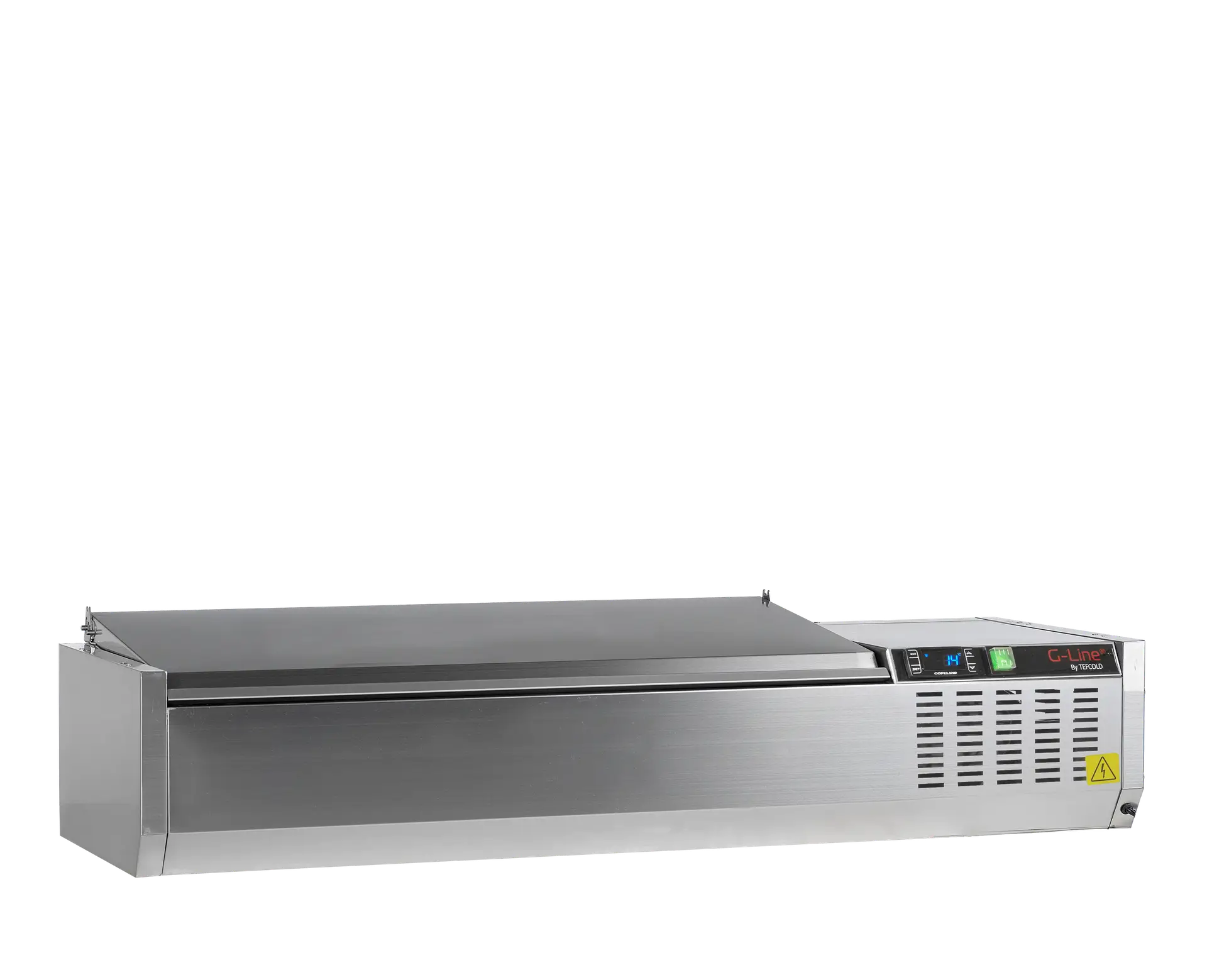 G-Line by TEFCOLD GVC33-120 S/S Gastronorm Topping Shelf  With Lid