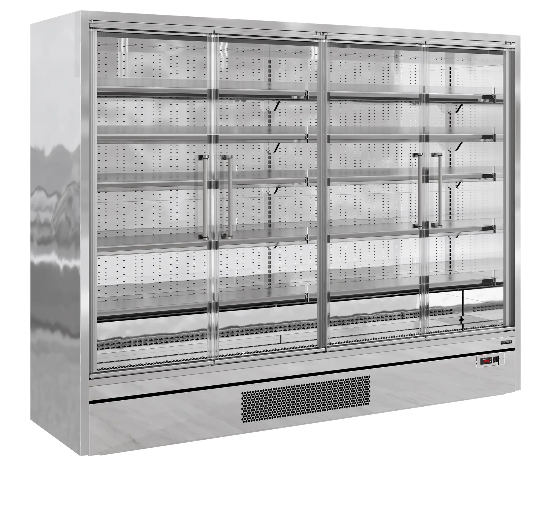 TEFCOLD Galaxy+ GP26FGD SS Multideck With Doors