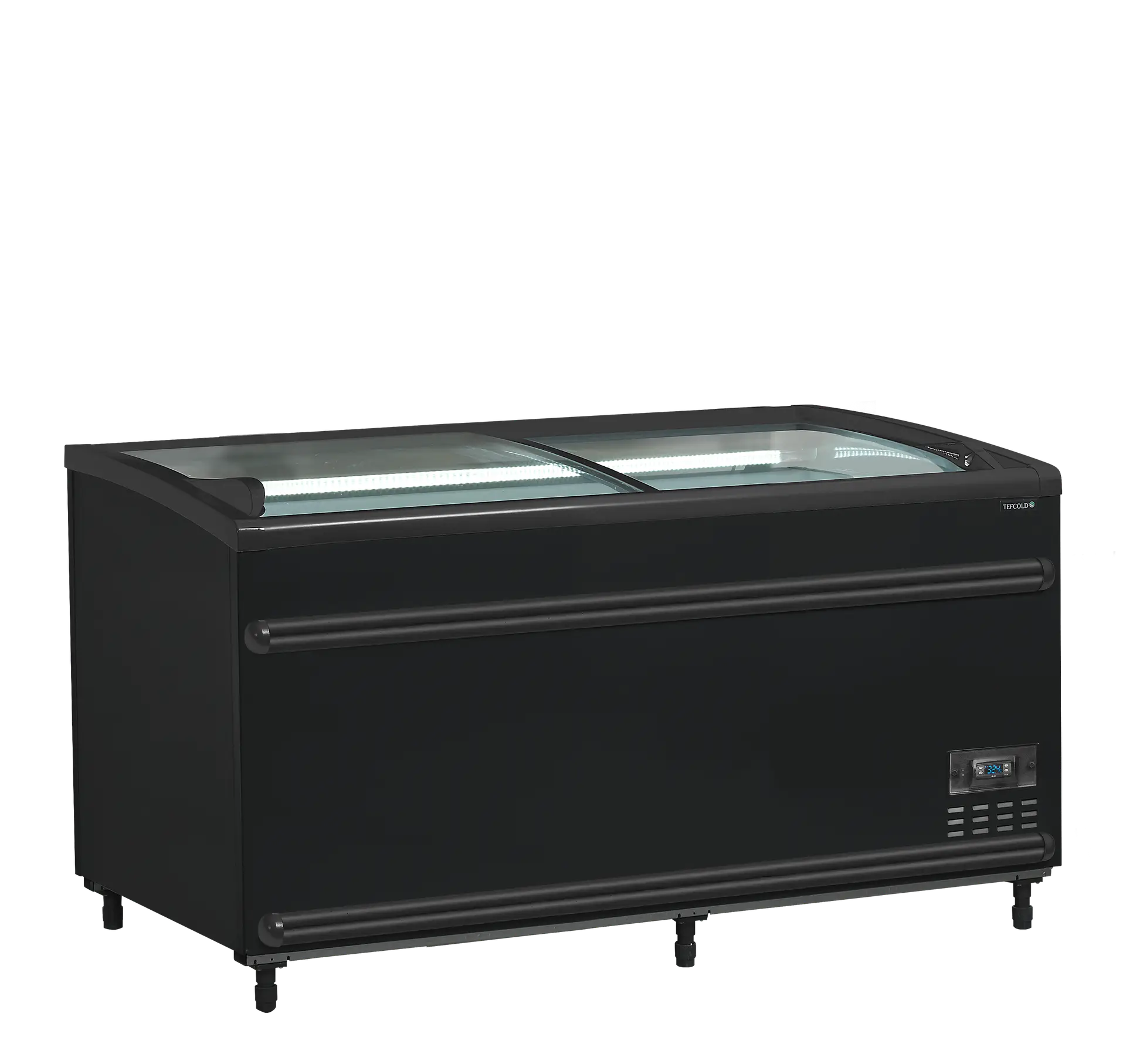 TEFCOLD SFI145B-CF VS Black Supermarket Cooler / Freezer