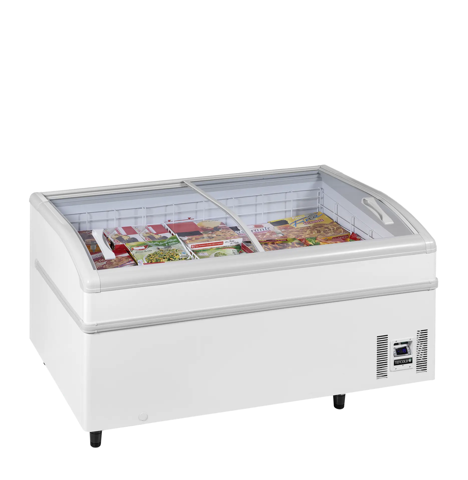 TEFCOLD SUPER 150DE White High Vision Supermarket Freezer