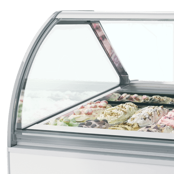 ISA MILLENNIUM LX20 Ventilated Scoop Ice Cream Display - Image 3