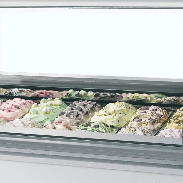 ISA MILLENNIUM LX20 Ventilated Scoop Ice Cream Display - Image 2