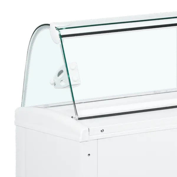 ISA FIJI 4 Ventilated Scoop Ice Cream Display - Image 2