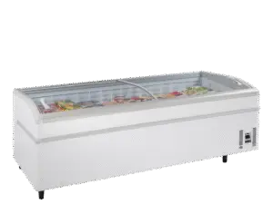 TEFCOLD SUPER 250DE White High Vision Supermarket Freezer