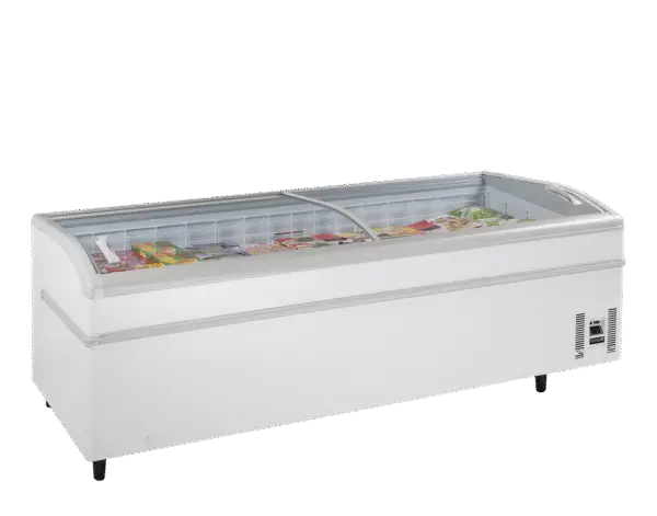 TEFCOLD SUPER 250DE White High Vision Supermarket Freezer