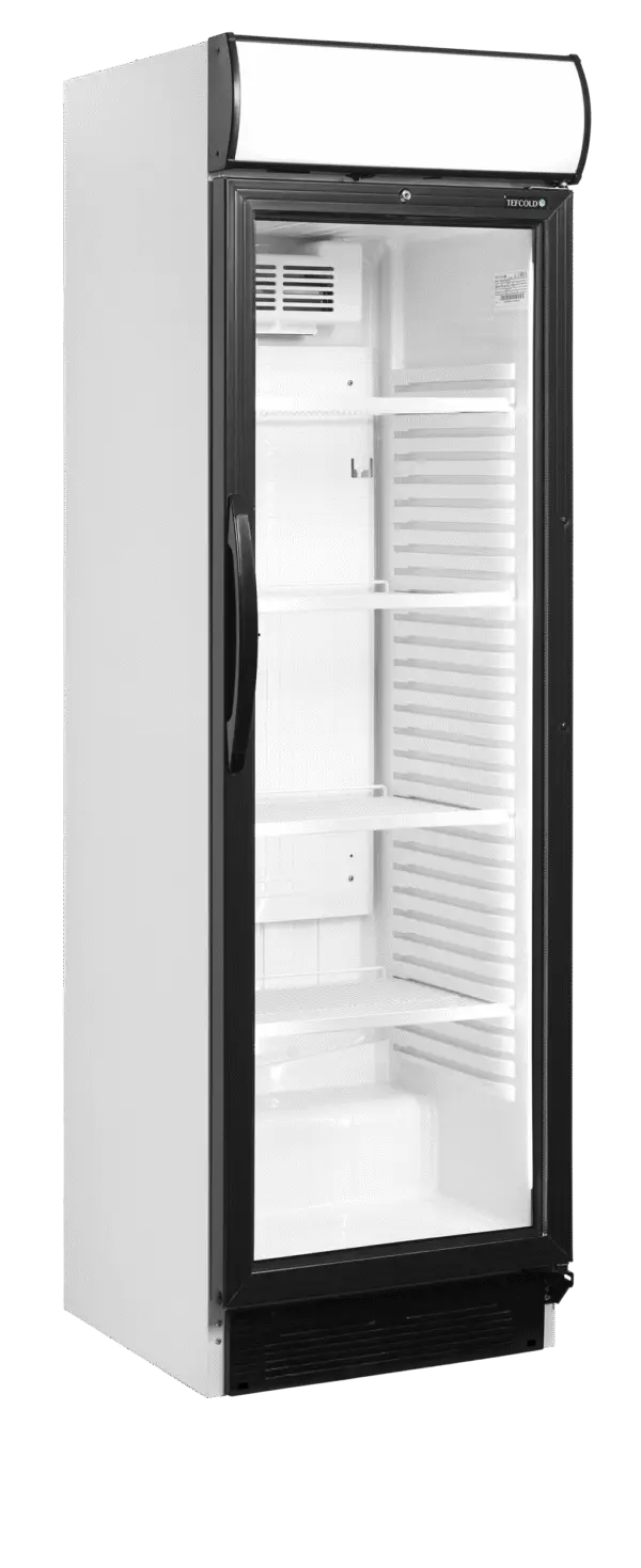 TEFCOLD CEV435CP 2 LED Glass Door Merchandiser