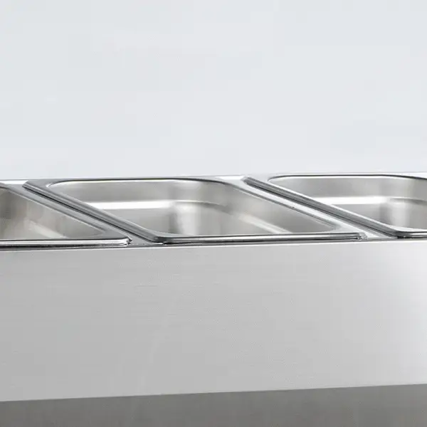 G-Line by TEFCOLD GVC33-120 Gastronorm Topping Shelf - Image 3