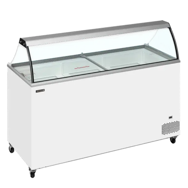 IC501SC + CANOPY Scoop Ice Cream Display w/Baskets