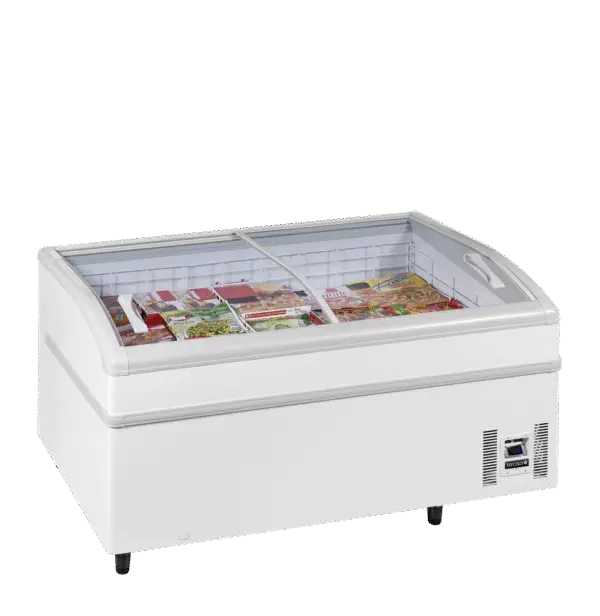 TEFCOLD SUPER 150DE White High Vision Supermarket Freezer