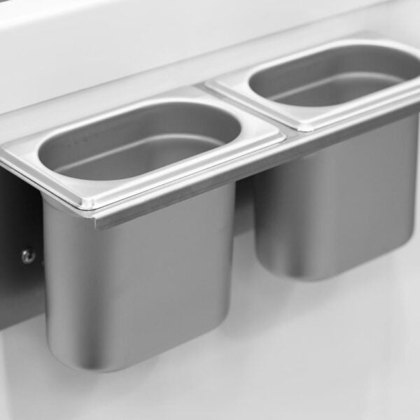 IC201SC + CANOPY Scoop Ice Cream Display w/Basket - Image 4