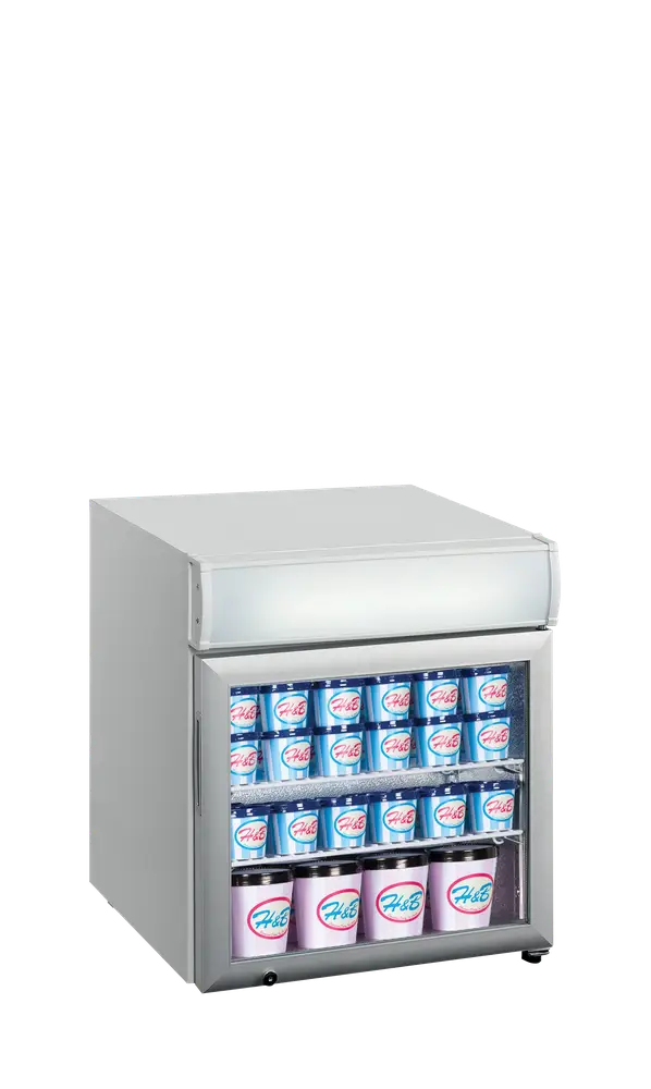 TEFCOLD UF50GCP Glass Door Display Freezer - Image 2