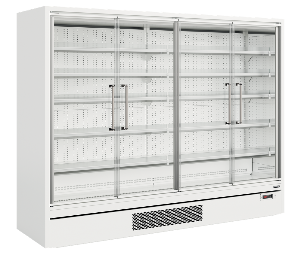 TEFCOLD Galaxy+ GP26FGD White Multideck With Doors