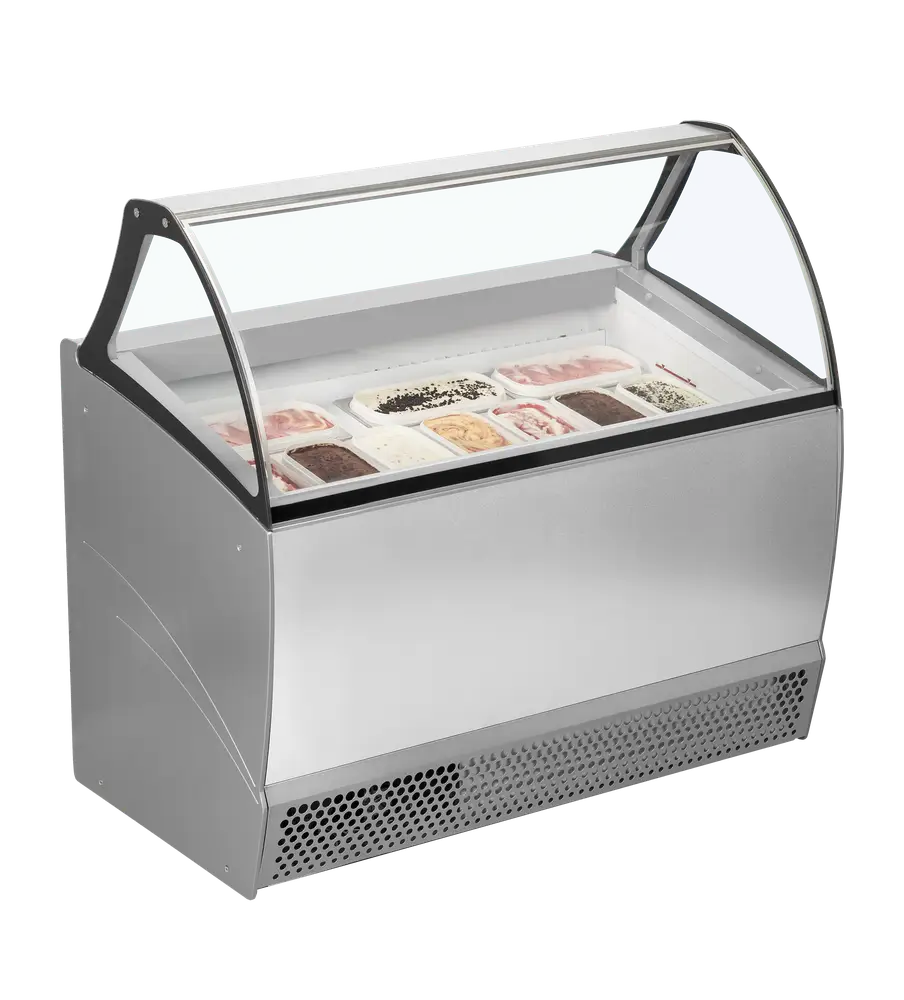 ISA BERMUDA RV10 Ventilated Scoop Ice Cream Display