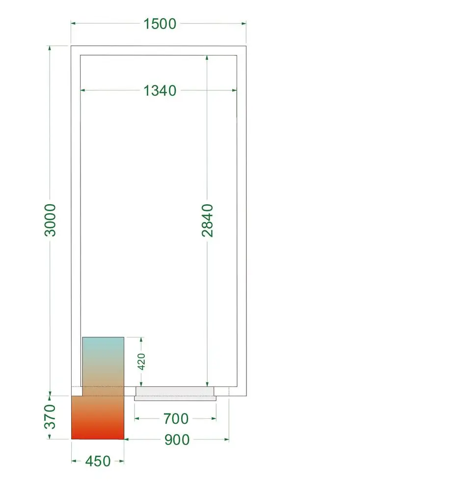 TEFCOLD CRPF1530 Chiller Room