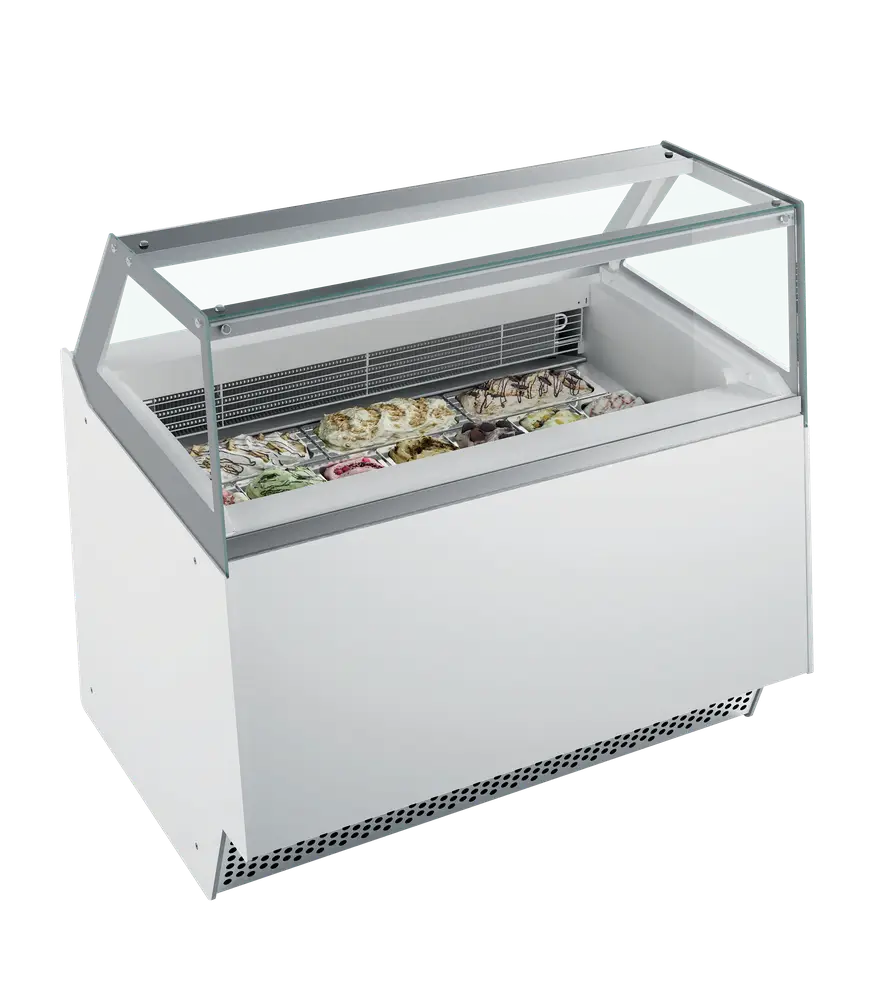 ISA ELEGANCE 10 Scoop Ice Cream Display