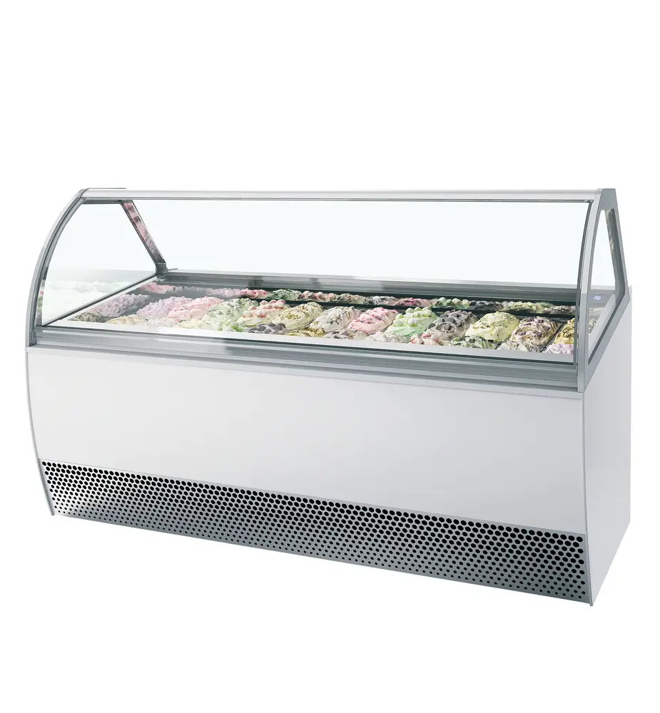 ISA MILLENNIUM LX24 Ventilated Scoop Ice Cream Display