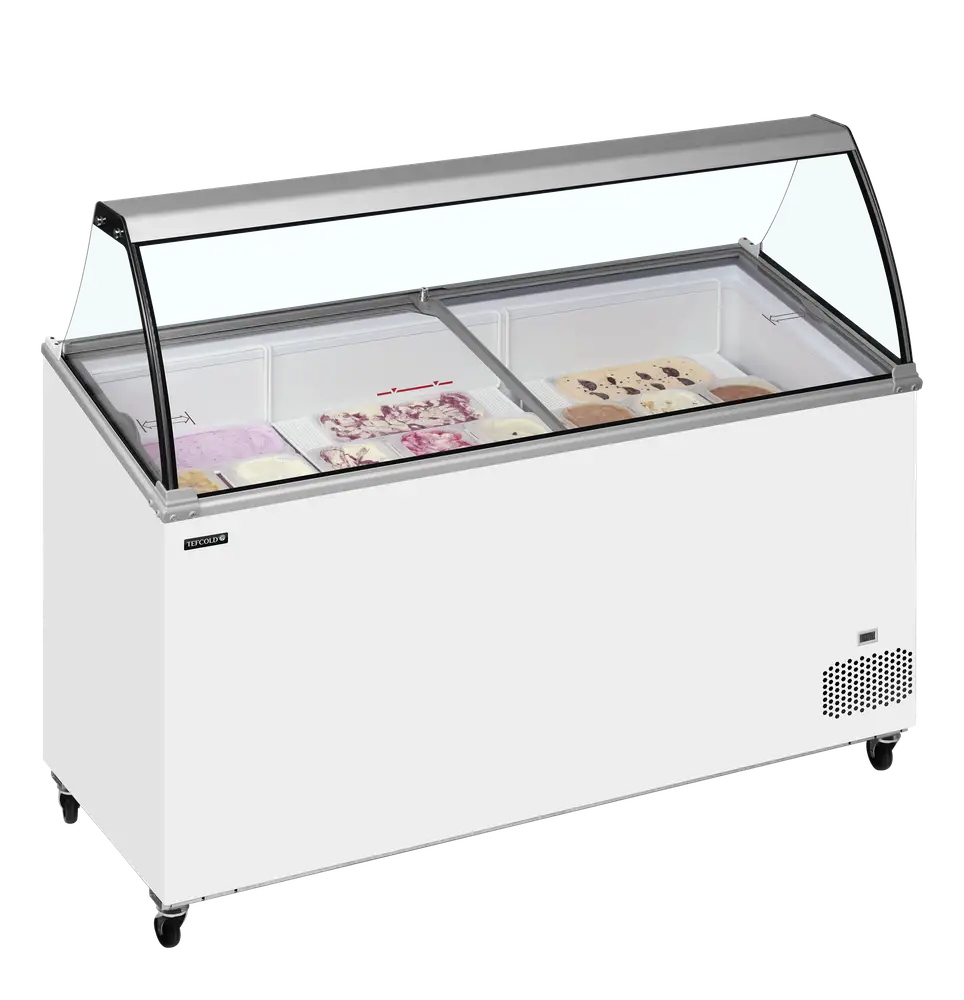 TEFCOLD IC501SCE + CANOPY Scoop Ice Cream Display - Image 2