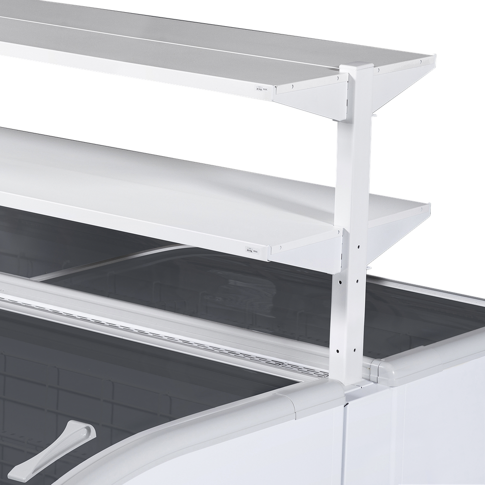 TEFCOLD SUPER 220DE White High Vision Supermarket Freezer - Image 3