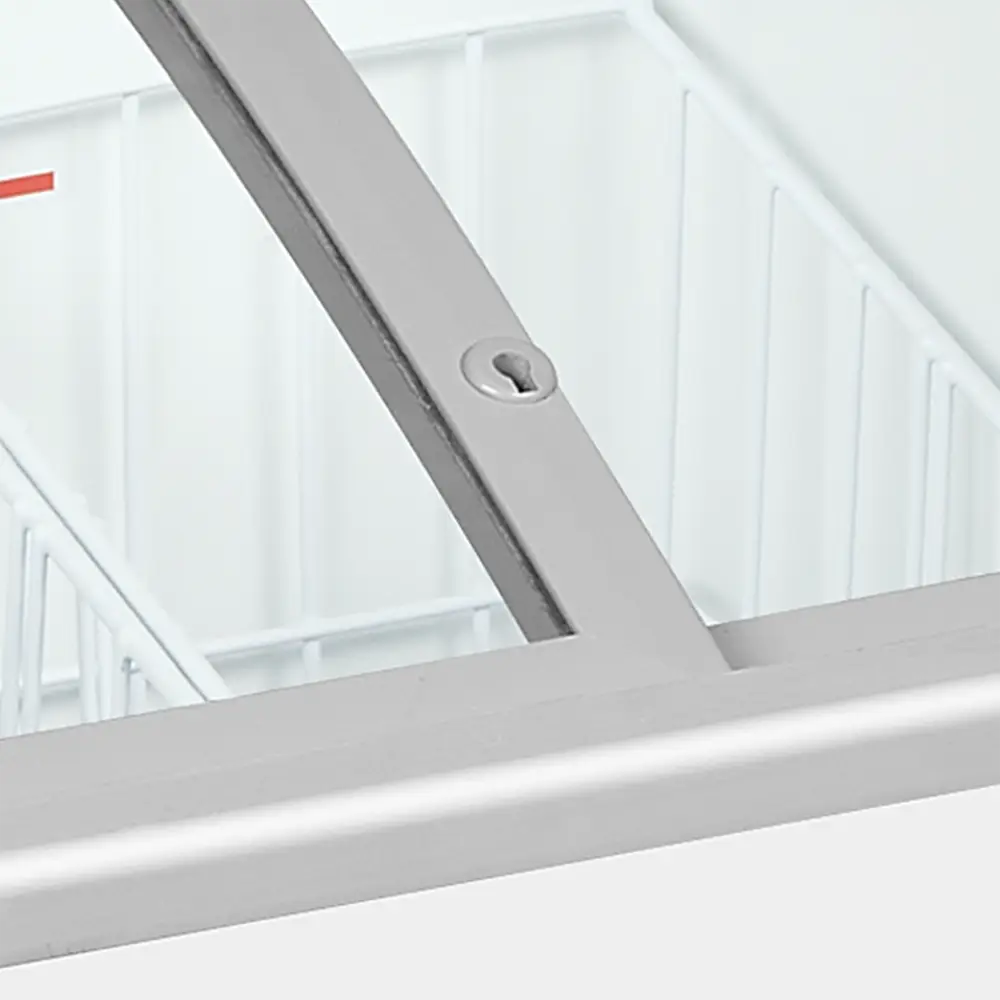 TEFCOLD IC101SCEB Sliding Curved Glass Lid Chest Freezer - Image 4