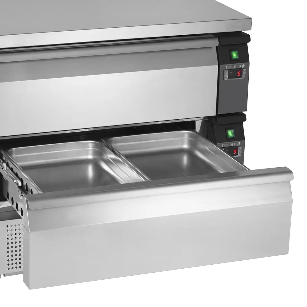 TEFCOLD UD2-2 Dual Temperature Gastronorm Counter - Image 3