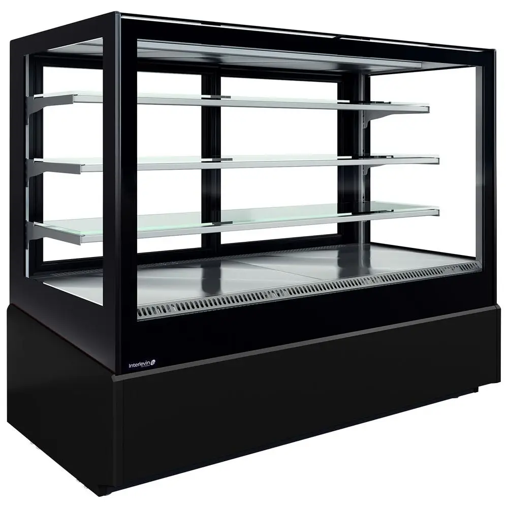 TEFCOLD CHOPIN 1000 FV-VP Black Chilled Display Cabinet