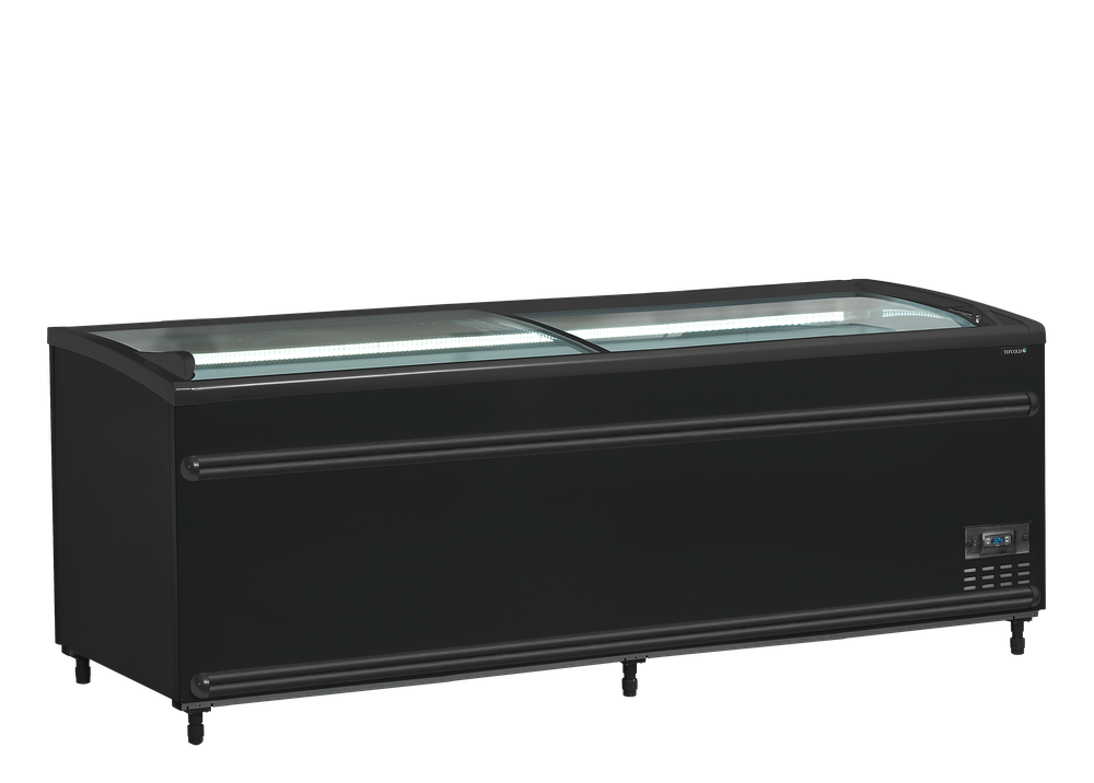 TEFCOLD SFI210B-CF VS Black Supermarket Chiller / Freezer