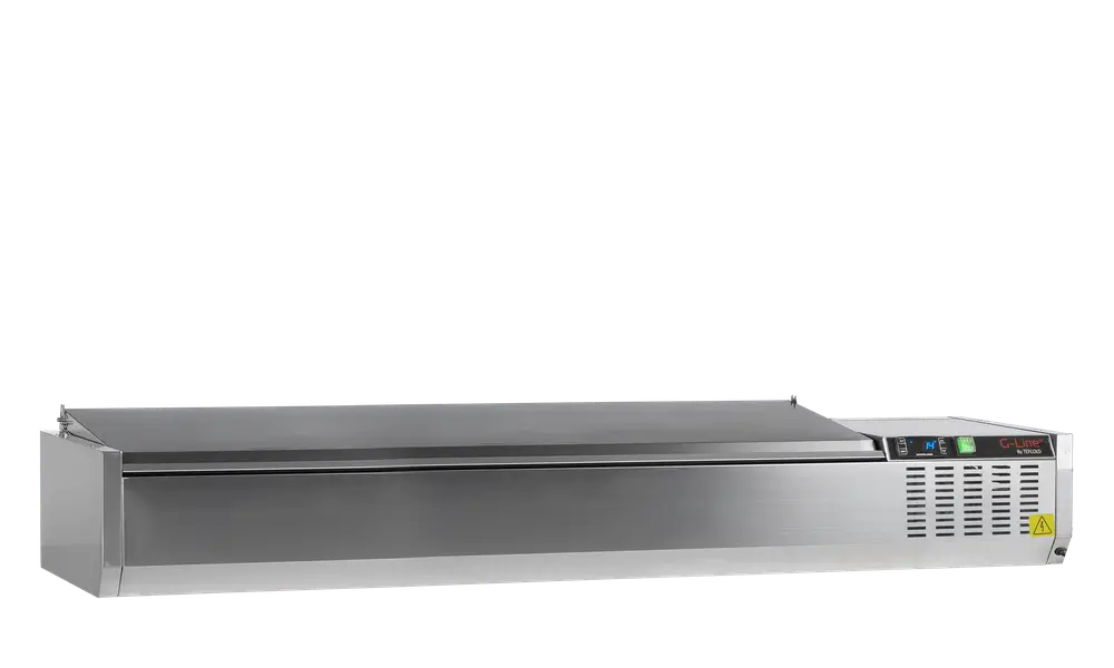 G-Line by TEFCOLD GVC33-180 S/S Gastronorm Topping Shelf With Lid