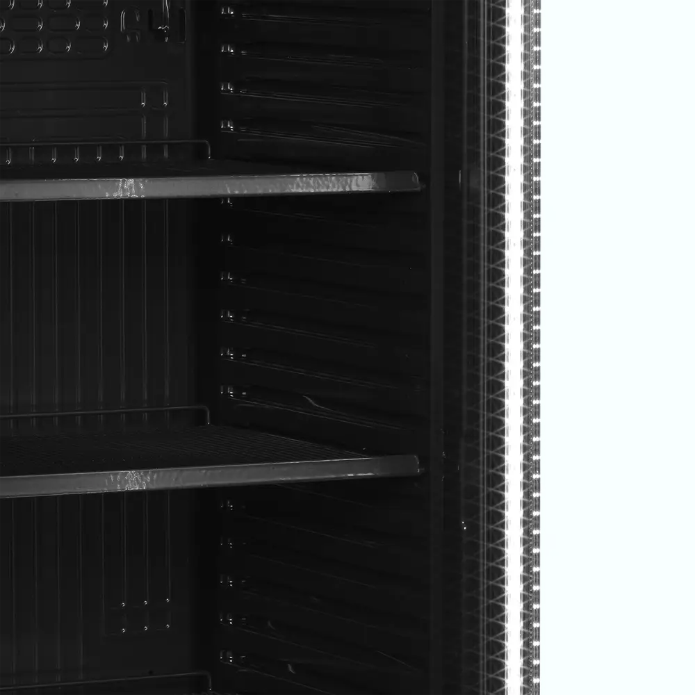 TEFCOLD CEV435CP BLACK Glass Door Merchandiser - Image 4